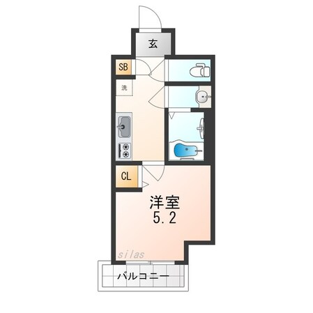 シロハイヌ尼崎中央の物件間取画像